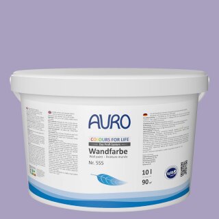 Auro Wandfarbe 555 - Colours for life - violet harmony 05