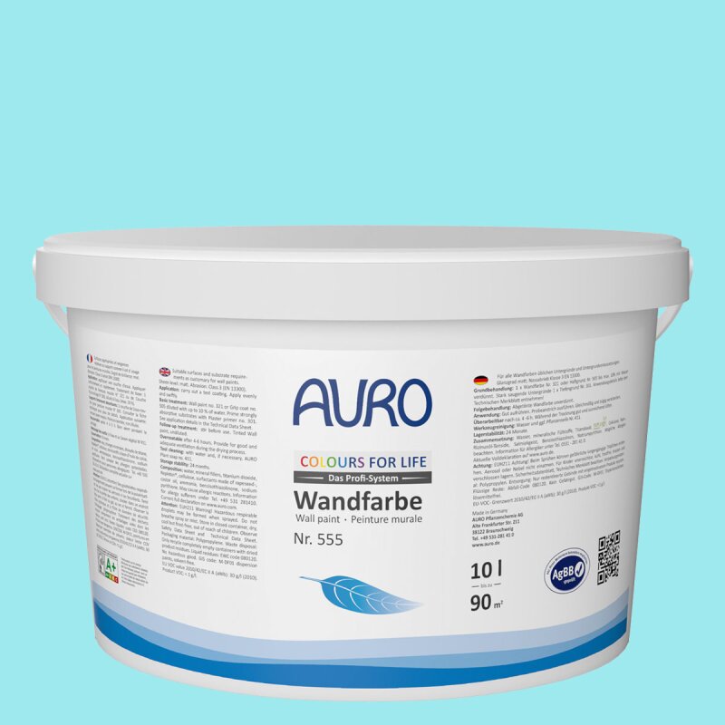 Auro Wandfarbe 555 - Colours for life - wave 15