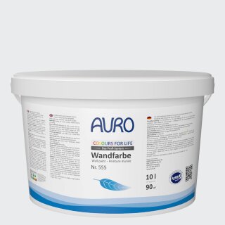 Auro Wandfarbe 555 - Colours for life - white plum