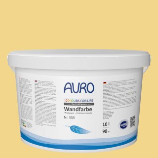 Auro Wandfarbe 555 - Colours for life - yellow kelp 15