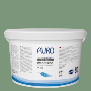 Auro Wandfarbe 555 - Colours for life - zucchini 05