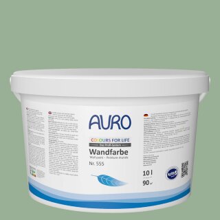 Auro Wandfarbe 555 - Colours for life - zucchini 10