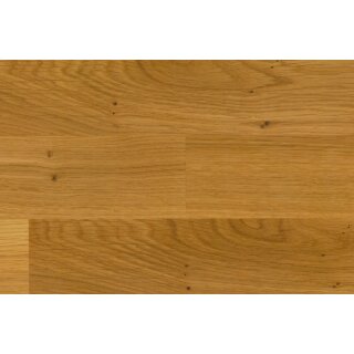 Ziro Holzloc Holz-Fertigparkett, 3-Stab Schiffsboden Eiche rustikal lackiert 2200 x192 x14 mm - 2,534 qm
