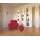 Ziro Holzloc Holz-Fertigparkett, 3-Stab Schiffsboden Esche rustikal, weiß lackiert 2200 x 192 x 14 mm - 2,534 qm