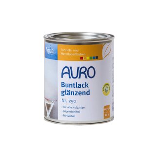 Auro Buntlack glänzend 250-55 Ultramarin-Blau 0,75 Liter  ! Nur noch Lagerbestände !