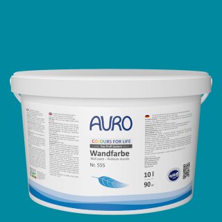 Auro Wandfarbe 555 - Colours for life - teal 2,5 liter