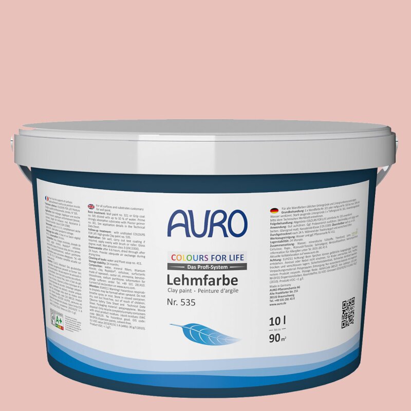 Auro Profi-Lehmfarbe 535 - Colours for life - 100 powder
