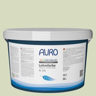 Auro Profi-Lehmfarbe 535 - Colours for life - 118 creme verde