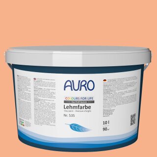 Auro Profi-Lehmfarbe 535 - Colours for life - 232 mandarin