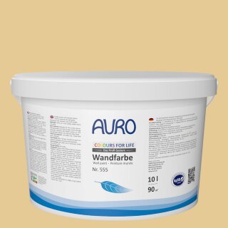 Auro Profi-Lehmfarbe 535 - Colours for life - 244 honey melon