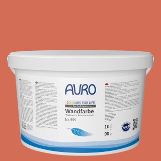 Auro Profi-Lehmfarbe 535 - Colours for life - 278 coral