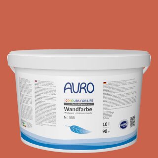 Auro Profi-Lehmfarbe 535 - Colours for life - 504 indian red