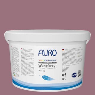Auro Profi-Lehmfarbe 535 - Colours for life - 522 damson plum