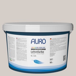 Auro Profi-Lehmfarbe 535 - Colours for life - 82.1 bianco perla