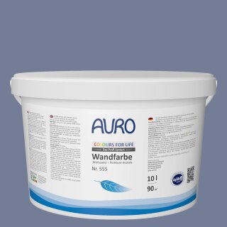 Auro Profi-Lehmfarbe 535 - Colours for life - 880 smoke blue