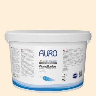 Auro Profi-Lehmfarbe 535 - Colours for life - almond milk