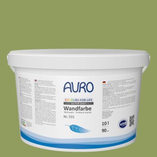 Auro Profi-Lehmfarbe 535 - Colours for life - apple green 05