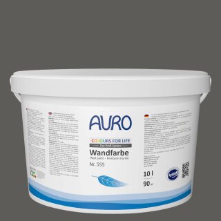 Auro Profi-Lehmfarbe 535 - Colours for life - asphalt grey