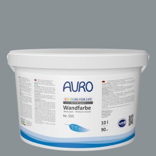 Auro Profi-Lehmfarbe 535 - Colours for life - asphalt grey 10