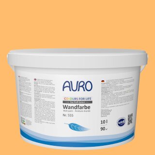 Auro Profi-Lehmfarbe 535 - Colours for life - bitter orange 10