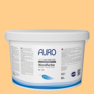 Auro Profi-Lehmfarbe 535 - Colours for life - bitter orange 15