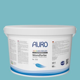 Auro Profi-Lehmfarbe 535 - Colours for life - blue blossom 10