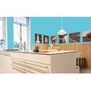 Auro Profi-Lehmfarbe 535 - Colours for life - blue breeze 05