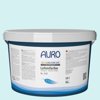 Auro Profi-Lehmfarbe 535 - Colours for life - blue breeze 25