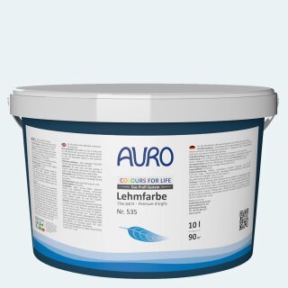 Auro Profi-Lehmfarbe 535 - Colours for life - blue dream