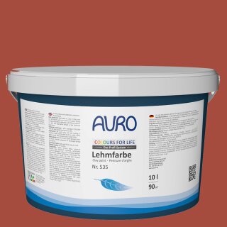 Auro Profi-Lehmfarbe 535 - Colours for life - bright chestnut