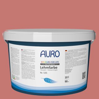 Auro Profi-Lehmfarbe 535 - Colours for life - bright chestnut 10