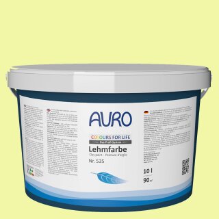 Auro Profi-Lehmfarbe 535 - Colours for life - bright green 20