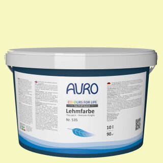 Auro Profi-Lehmfarbe 535 - Colours for life - bright green 25