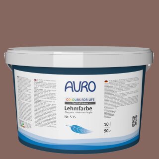 Auro Profi-Lehmfarbe 535 - Colours for life - brilliant yellow 05