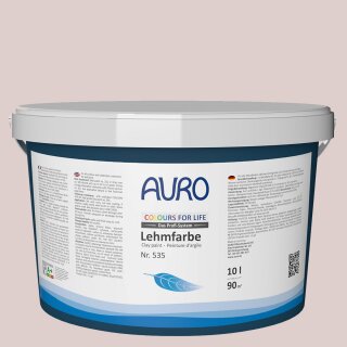 Auro Profi-Lehmfarbe 535 - Colours for life - cacao brown 25