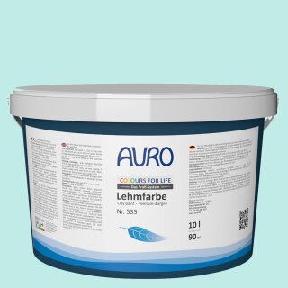 Auro Profi-Lehmfarbe 535 - Colours for life - caribbean sea 20