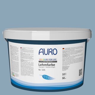 Auro Profi-Lehmfarbe 535 - Colours for life - downpour 10