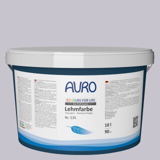 Auro Profi-Lehmfarbe 535 - Colours for life - evening grey 15