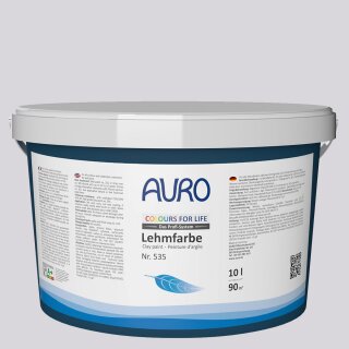Auro Profi-Lehmfarbe 535 - Colours for life - evening grey 20