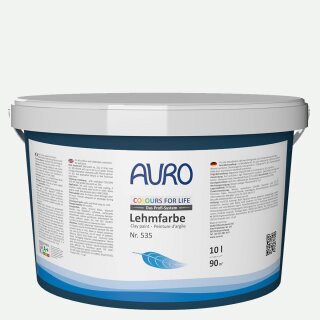 Auro Profi-Lehmfarbe 535 - Colours for life - feeling blue