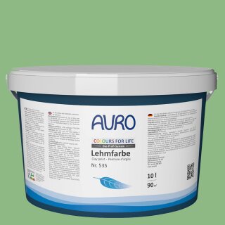 Auro Profi-Lehmfarbe 535 - Colours for life - fern 10