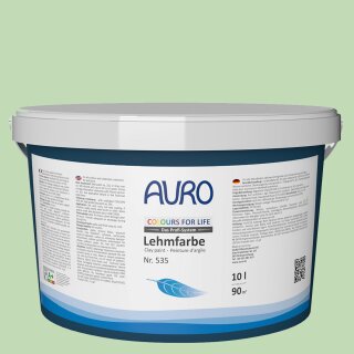 Auro Profi-Lehmfarbe 535 - Colours for life - fern 20