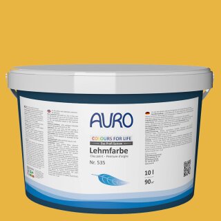 Auro Profi-Lehmfarbe 535 - Colours for life - flowering dandelion