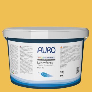Auro Profi-Lehmfarbe 535 - Colours for life - flowering dandelion 05