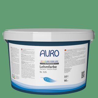 Auro Profi-Lehmfarbe 535 - Colours for life - forest green 05