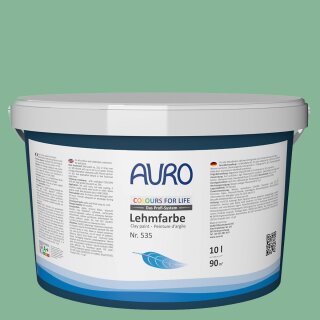 Auro Profi-Lehmfarbe 535 - Colours for life - forest green 10