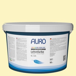 Auro Profi-Lehmfarbe 535 - Colours for life - golden honey 25