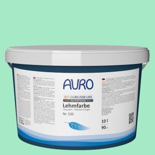 Auro Profi-Lehmfarbe 535 - Colours for life - green lizard 15