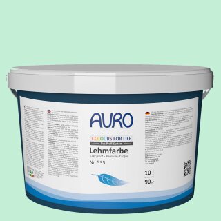 Auro Profi-Lehmfarbe 535 - Colours for life - green lizard 20