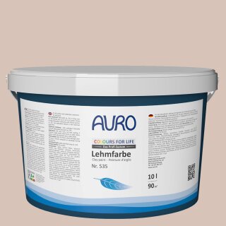 Auro Profi-Lehmfarbe 535 - Colours for life - havana cigar 20